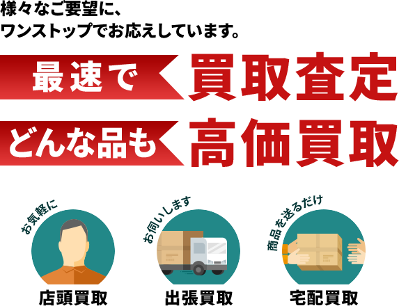 様々なご要望に、ワンストップでお応えしています。